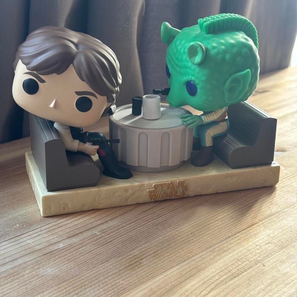 Star Wars Han and Greedo Funko Pop! scene, action figures